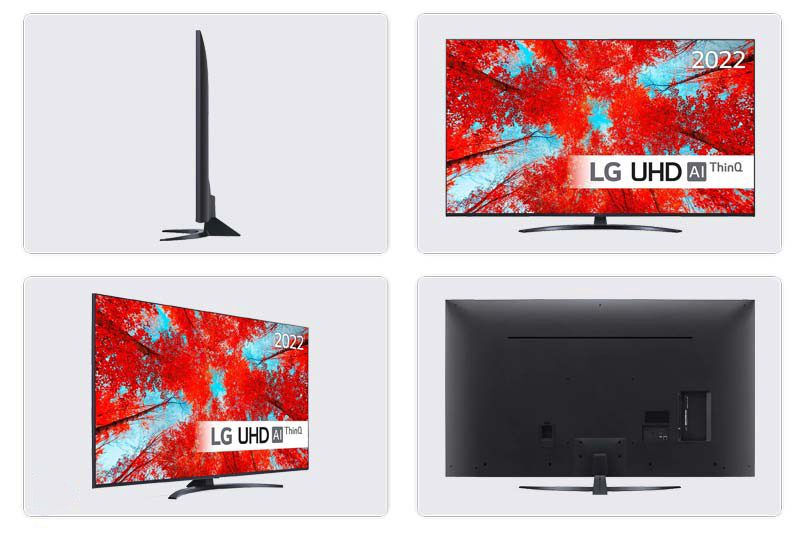 طراحی ظاهری تلویزیون 65 اینچ LED ال جی UQ9100