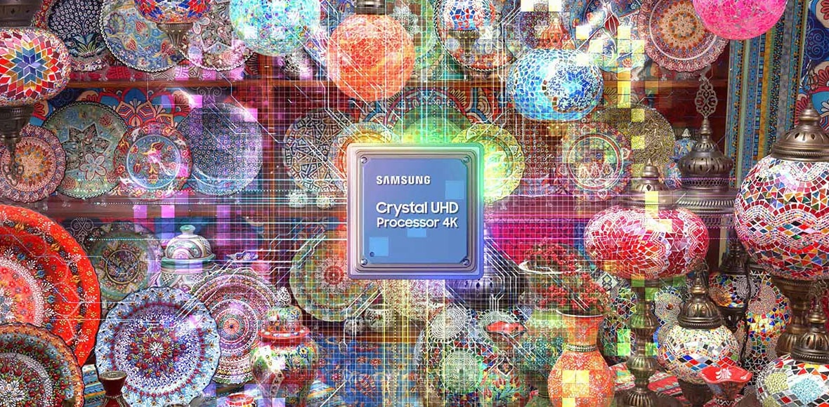 معرفی پردازنده کریستالی Crystal Processor 4K
